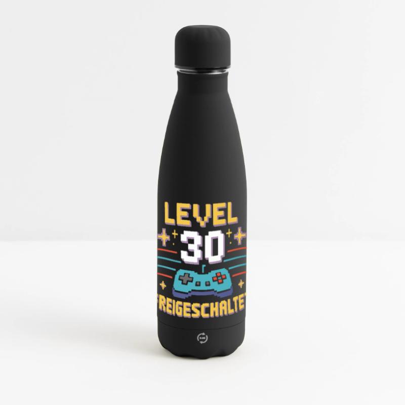 Level 30 Unlocked Controller Matte Panoramic Thermal Bottle 500 ml