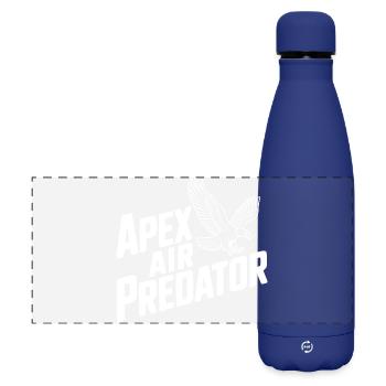 Apex Air Predator - Matte Panoramic Thermal Bottle 500 ml - dark blue  - Front