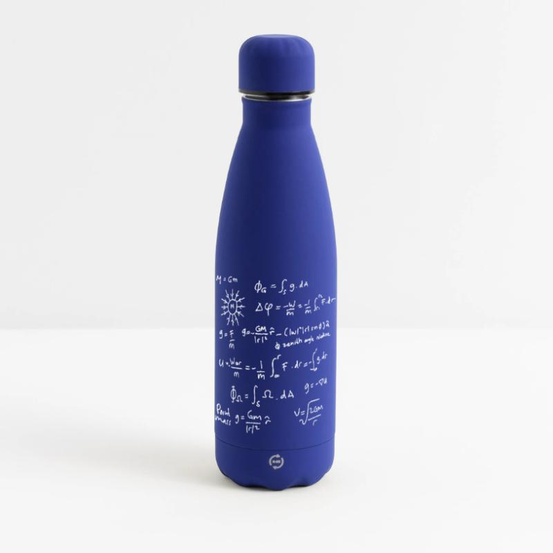 Physics Equations Unleashed Matte Panoramic Thermal Bottle 500 ml