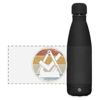 Carpenter Carpenter Guild Sign Craft Guild - Matte Panoramic Thermal Bottle 500 ml - black - Front