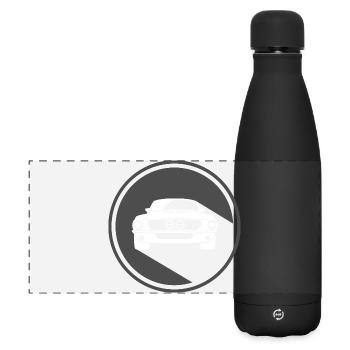 shelby gt oldschool v8 muscle cars - Gourde isotherme panoramique mate 500 ml - noir - Devant
