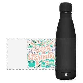 Witch in Training - Matte Panoramic Thermal Bottle 500 ml - black - Front