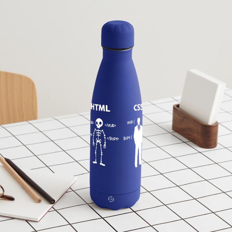 Code Css C++ Php Java Developer Code Scripting Matte Panoramic Thermal Bottle 500 ml