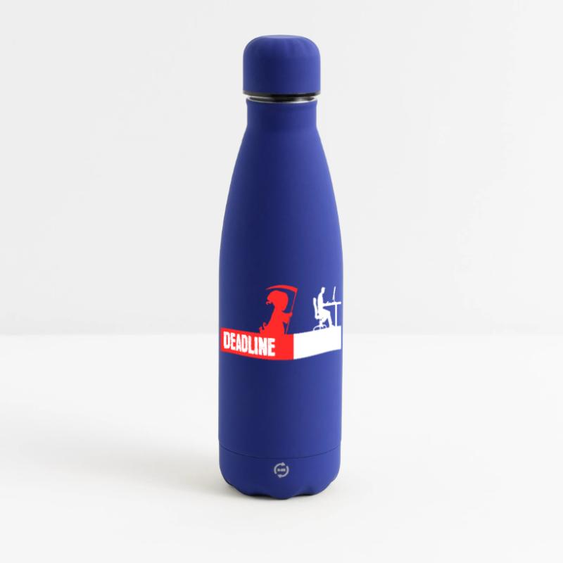 Computerfreak Developer Coden Statement Skripting Matte Panorama Isolierflasche 500 ml