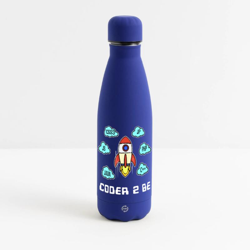 Déclaration du développeur Css Php Java C++ Programmeur Gourde isotherme panoramique mate 500 ml