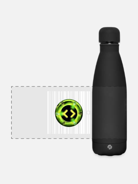 SPOT - PRÊT - Gourde isotherme panoramique mate 500 ml - noir