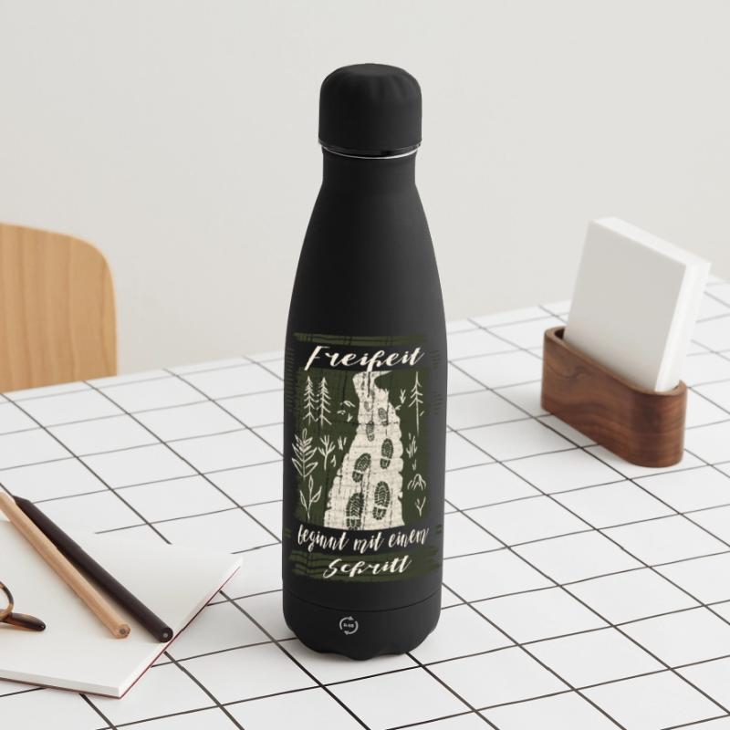 The path is created while walking – Wald Design Matte Panoramic Thermal Bottle 500 ml