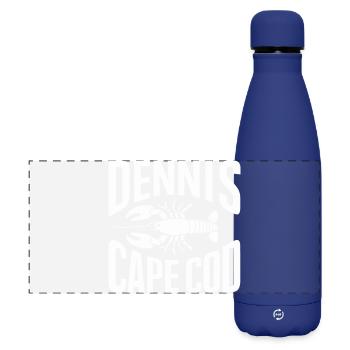 Dennis Cape Cod Hummer - Matte Panorama Isolierflasche 500 ml - Dunkelblau  - Vorne