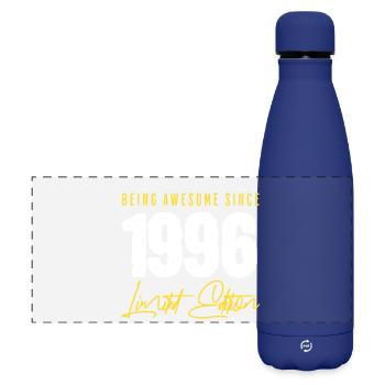 30th birthday 1996 - Matte Panoramic Thermal Bottle 500 ml - dark blue  - Front