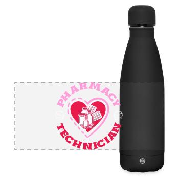 Pharmacist Pharmaceutical Technical - Matte Panoramic Thermal Bottle 500 ml - black - Front