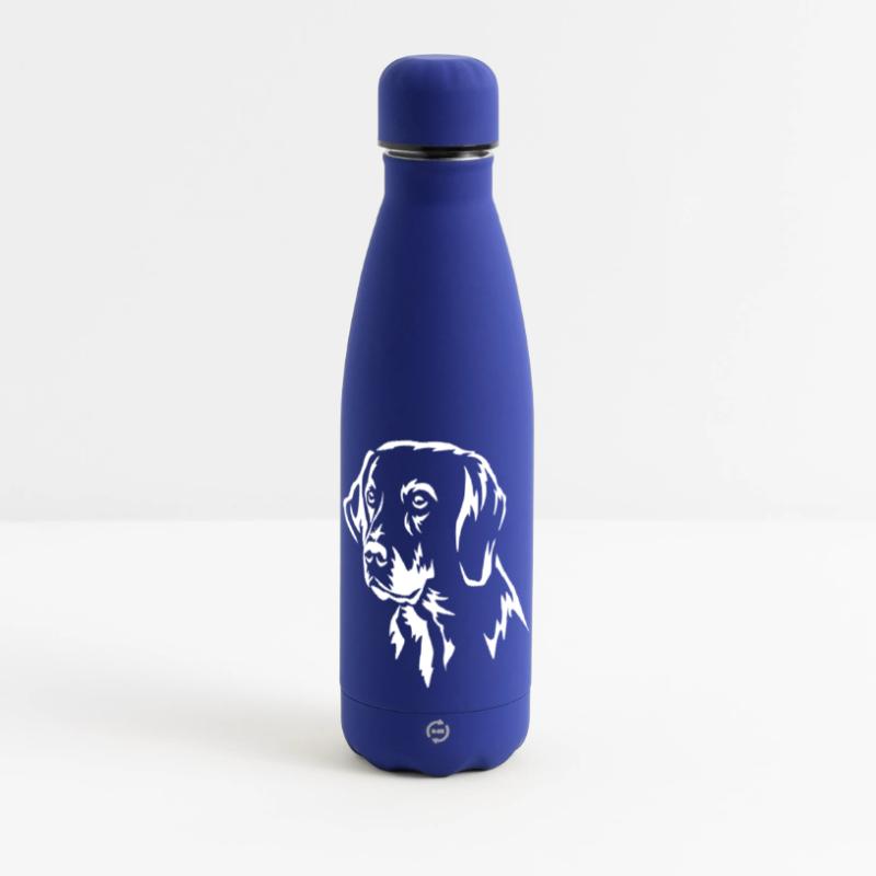 Plotthound Head "Black Edition" Matte Panoramic Thermal Bottle 500 ml