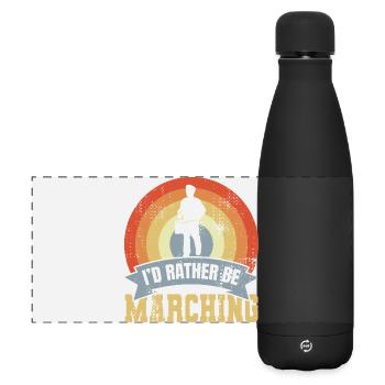 Drum Spell - Matte Panoramic Thermal Bottle 500 ml - black - Front