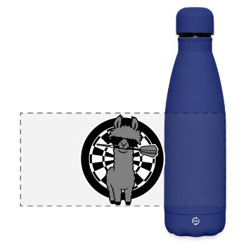 Lunettes de soleil Cool Lama Dart Dart Sweet - Gourde isotherme panoramique mate 500 ml - bleu foncé  - Devant