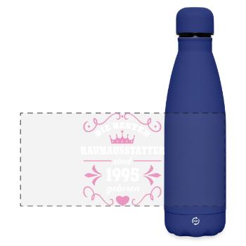 Interior decorator Birthday born in 1995 - Matte Panoramic Thermal Bottle 500 ml - dark blue  - Front