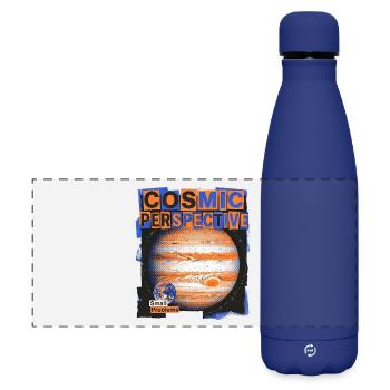 Cosmic Perspective - Matte Panorama Isolierflasche 500 ml - Dunkelblau  - Vorne