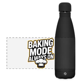 Mode de cuisson toujours activé - Gourde isotherme panoramique mate 500 ml - noir - Devant