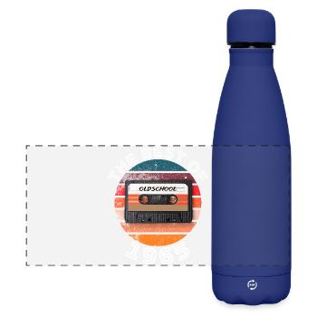 Le meilleur de 1965 - Gourde isotherme panoramique mate 500 ml - bleu foncé  - Devant