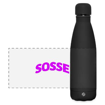 Sosse Forever - Matte Panoramic Thermal Bottle 500 ml - black - Front