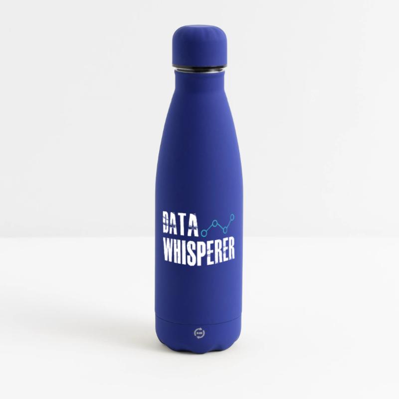 Data Whisperer Science Analyst Software Engineer Matte Panorama Isolierflasche 500 ml