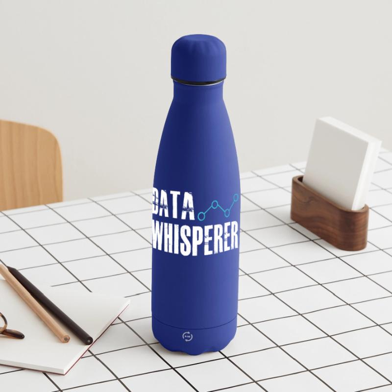 Data Whisperer Science Analyst Software Engineer Matte Panorama Isolierflasche 500 ml