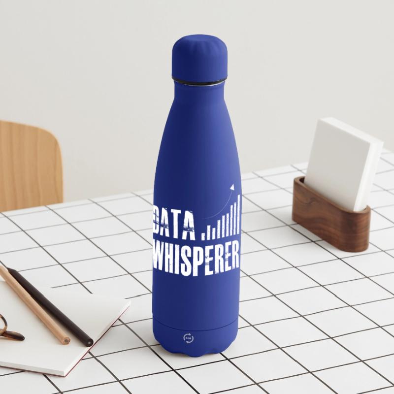 Data Whisperer Science Analyst Software Engineer Matte Panorama Isolierflasche 500 ml