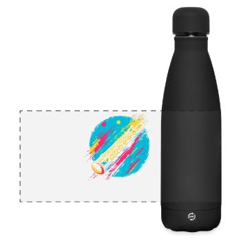 Flûte - Gourde isotherme panoramique mate 500 ml - noir - Devant