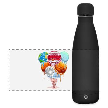 Planète Scoops Délice Cosmique - Gourde isotherme panoramique mate 500 ml - noir - Devant