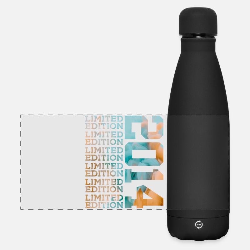 ÉDITION LIMITÉE 2014 12 ANS 12E ANNIVERSAIRE - Gourde isotherme panoramique mate 500 ml - noir