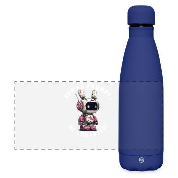 IA CONFUSE Nerds Promt Ingénieur - Gourde isotherme panoramique mate 500 ml - bleu foncé  - Devant