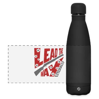 Tontaubenschießen Lead The Way Lterally - Matte Panorama Isolierflasche 500 ml - Schwarz - Vorne