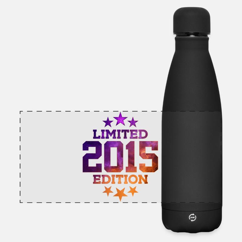 ÉDITION LIMITÉE 2015 11E ANNIVERSAIRE - Gourde isotherme panoramique mate 500 ml - noir