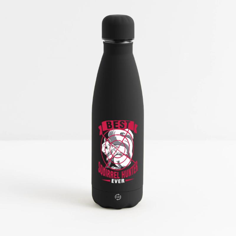 Squirrel Hunter Tree Rat Matte Panoramic Thermal Bottle 500 ml