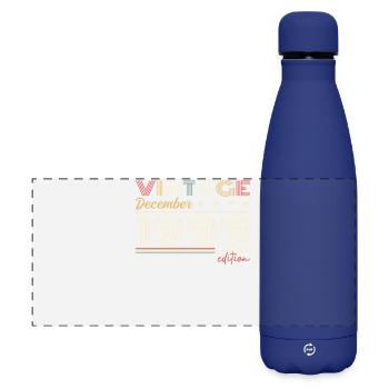 Geschenk Dezember 1999 - Matte Panorama Isolierflasche 500 ml - Dunkelblau  - Vorne