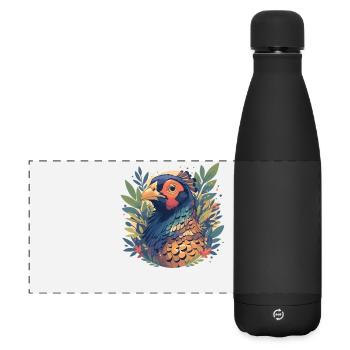 Pheasants Pheasant - Matte Panoramic Thermal Bottle 500 ml - black - Front