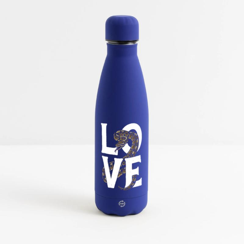 Königspython Schlangen LOVE Terrarium Python Matte Panorama Isolierflasche 500 ml