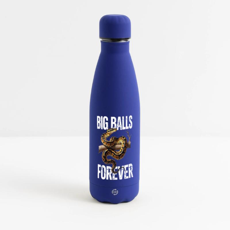 Königspython Schlangen Liebhaber Terrarium Python Matte Panorama Isolierflasche 500 ml