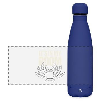 Tarantula Tarantula Holder Spider Owner - Matte Panoramic Thermal Bottle 500 ml - dark blue  - Front