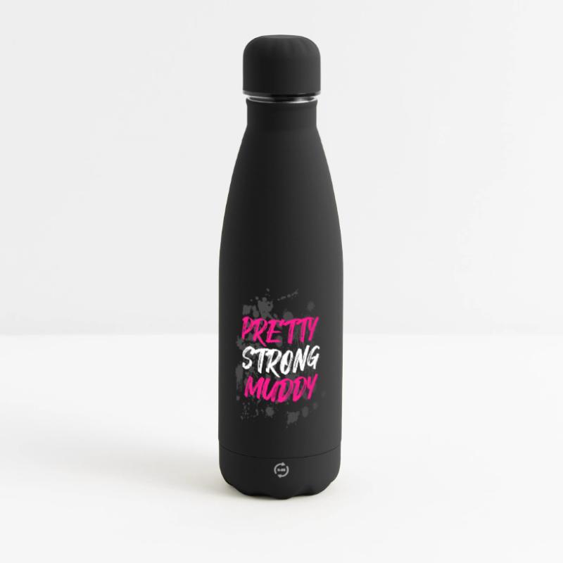 Course boueuse assez solide Schlammlauf boueuse Gourde isotherme panoramique mate 500 ml