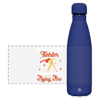Danseuse de l’école de danse Vortex Dance - Gourde isotherme panoramique mate 500 ml - bleu foncé  - Devant