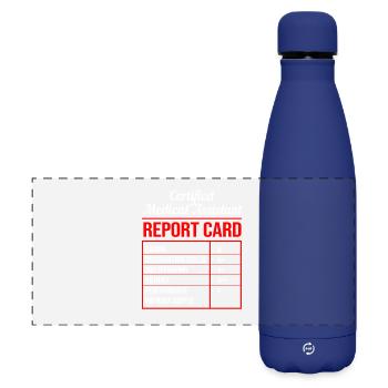 Medical Assistant MFA - Matte Panoramic Thermal Bottle 500 ml - dark blue  - Front