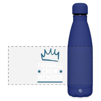 Équipe de football - Gourde isotherme panoramique mate 500 ml - bleu foncé  - Devant