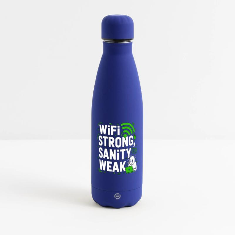 Remote Developer WiFi Strong Software Engineering Matte Panoramic Thermal Bottle 500 ml