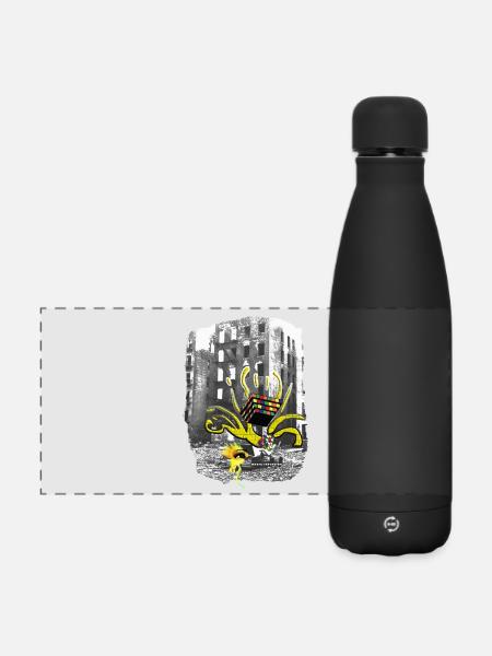 Eye One - Matte Panorama Isolierflasche 500 ml - Schwarz