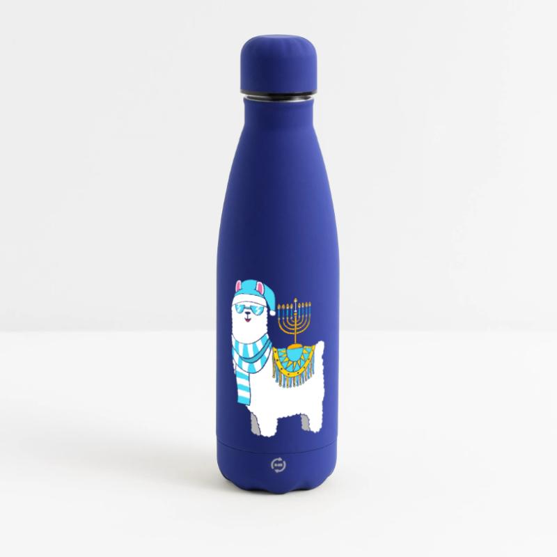 Hanoukka Hanoukka Hanoukka Gourde isotherme panoramique mate 500 ml