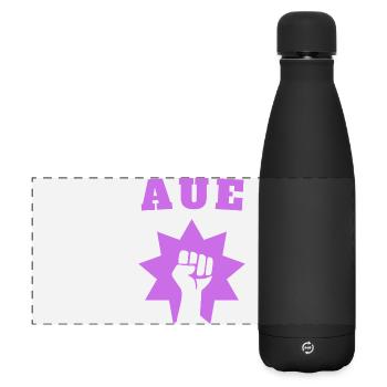 Brebis - Gourde isotherme panoramique mate 500 ml - noir - Devant