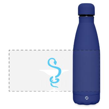 Pharmacist Pharmaceutical Technical - Matte Panoramic Thermal Bottle 500 ml - dark blue  - Front