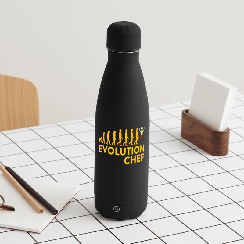 Evolutionärer Chef Motive Matte Panorama Isolierflasche 500 ml