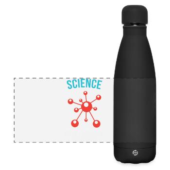 Science - Peu importe ce que vous croyez - Gourde isotherme panoramique mate 500 ml - noir - Devant