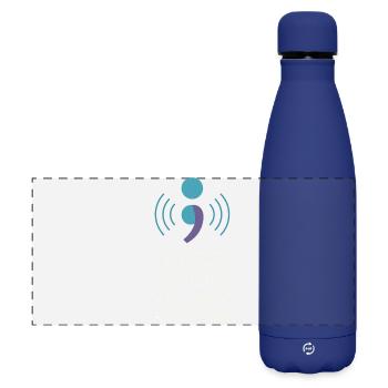Suicide Loss Remembrance Walk Suicide - Matte Panoramic Thermal Bottle 500 ml - dark blue  - Front