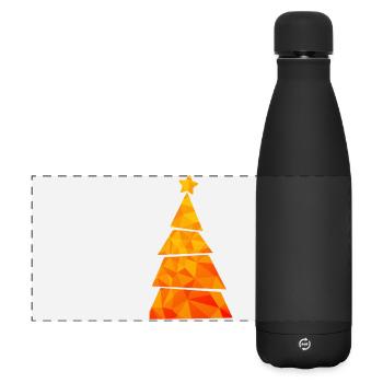 Christmas Tree - Weihnachtsbaum - Weihnachten - Matte Panoramic Thermal Bottle 500 ml - black - Front